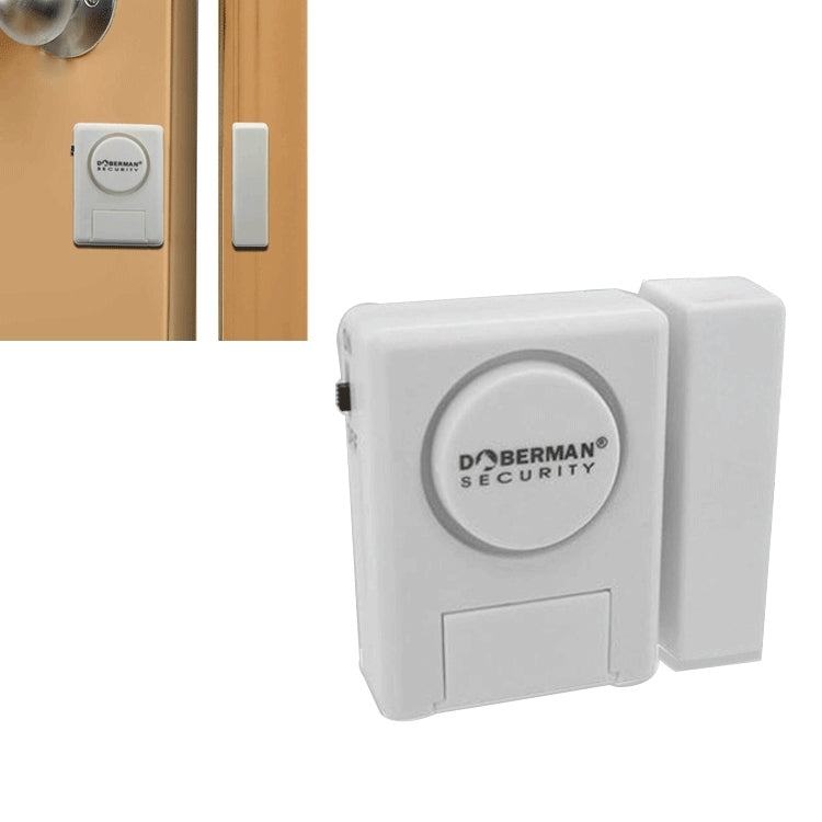 DOBERMAN SE-0119 ครัวเรือน Anti-Theft รีโมทคอนโทรลไร้สายประตู Magnetic Sensor ALARM, SE-0119