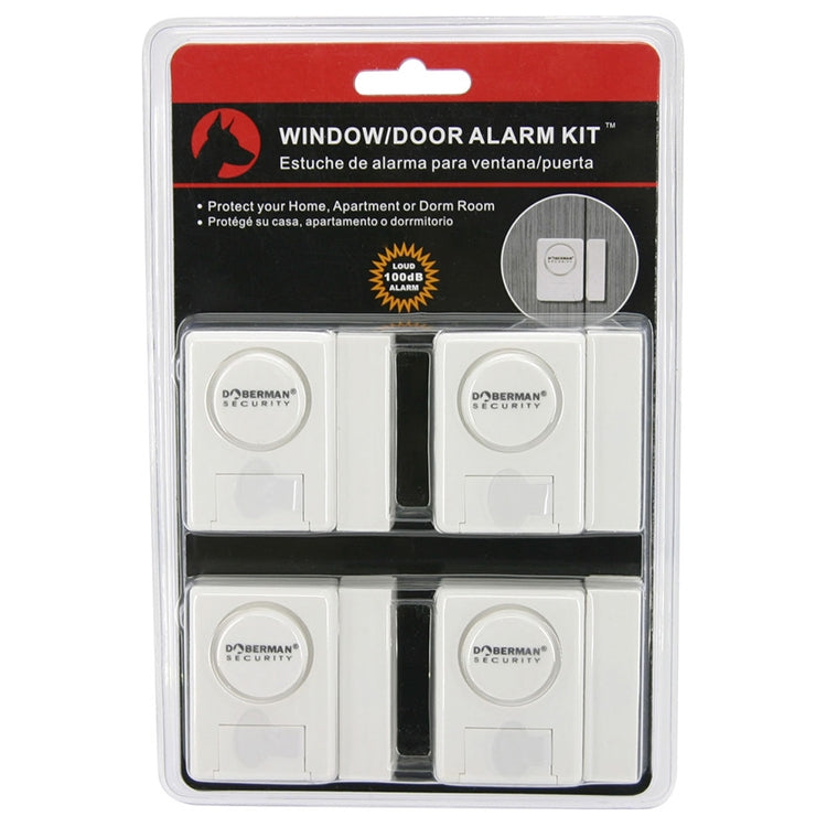 DOBERMAN SE-0119 ครัวเรือน Anti-Theft รีโมทคอนโทรลไร้สายประตู Magnetic Sensor ALARM, SE-0119