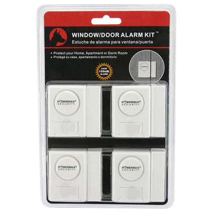 DOBERMAN SE-0119 ครัวเรือน Anti-Theft รีโมทคอนโทรลไร้สายประตู Magnetic Sensor ALARM, SE-0119