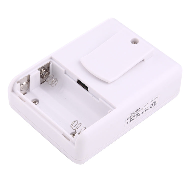 YF-0155 Good Safe Wireless Electro Guard นาฬิกา ชุดระบบนักสืบระยะไกลสำหรับโฮมออฟฟิศ, ตัวรับสัญญาณ 1 ตัว + เครื่องตรวจจับ 1 ตัว, YF-0155