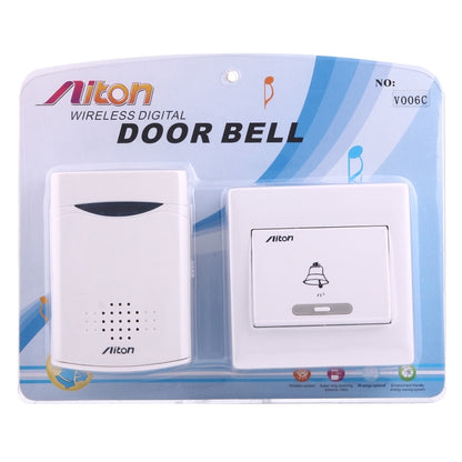 ออดเพลงดิจิตอลไร้สาย Aiton V006C ระยะรับสัญญาณ: 150 ม, V006C