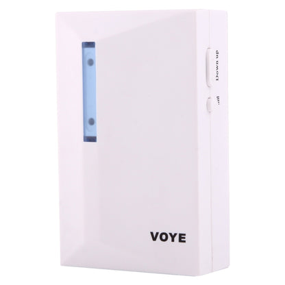 VOYE V015F2 ออดบ้านเพลงอัจฉริยะไร้สายพร้อมตัวรับสัญญาณคู่ระยะการควบคุมระยะไกล: 120 ม. (เปิดโล่ง), V015F2