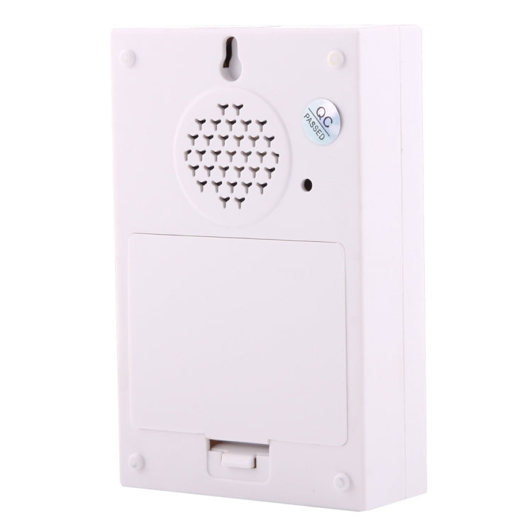 VOYE V015F2 ออดบ้านเพลงอัจฉริยะไร้สายพร้อมตัวรับสัญญาณคู่ระยะการควบคุมระยะไกล: 120 ม. (เปิดโล่ง), V015F2