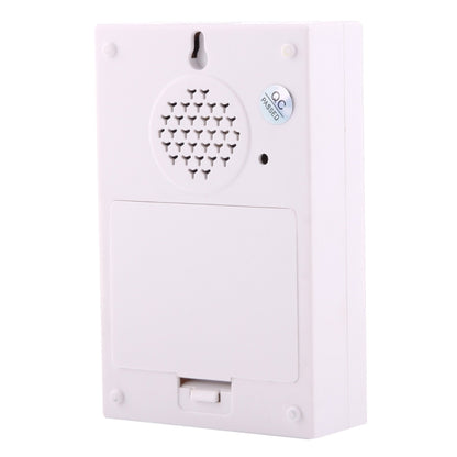 VOYE V015F2 ออดบ้านเพลงอัจฉริยะไร้สายพร้อมตัวรับสัญญาณคู่ระยะการควบคุมระยะไกล: 120 ม. (เปิดโล่ง), V015F2