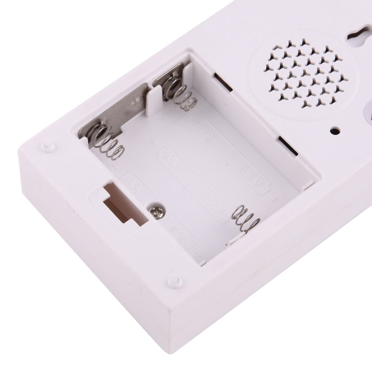 VOYE V015F2 ออดบ้านเพลงอัจฉริยะไร้สายพร้อมตัวรับสัญญาณคู่ระยะการควบคุมระยะไกล: 120 ม. (เปิดโล่ง), V015F2