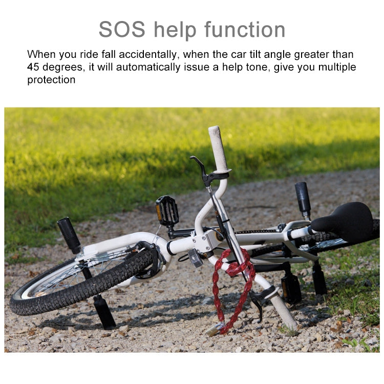 KS-SF22R IP55 กันน้ำไร้สาย 113dB การสั่นสะเทือนเซ็นเซอร์กันขโมยปลุกพร้อมรีโมทคอนโทรลสำหรับรถยนต์/จักรยาน/รถจักรยานไฟฟ้า, KS-SF22R