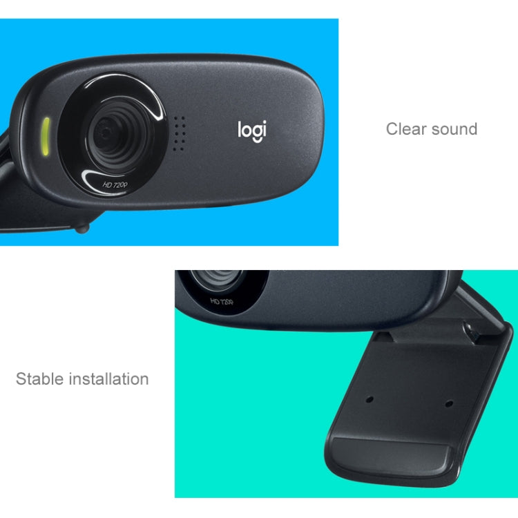 Logitech HD Webcam C310 การสนทนาผ่านวิดีโอ HD 720p ที่ง่ายและชัดเจน