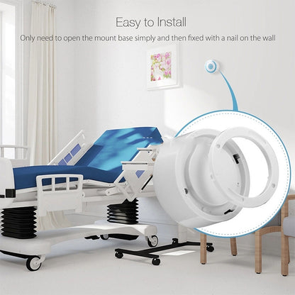 PE-519R สัญญาณเตือนภัยภายในอาคารแบบไร้สายพร้อมไฟแฟลช, PE-519R
