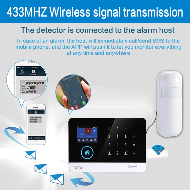 PA-92R เครื่องตรวจจับ PIR ไร้สายอัจฉริยะ, PA-92R