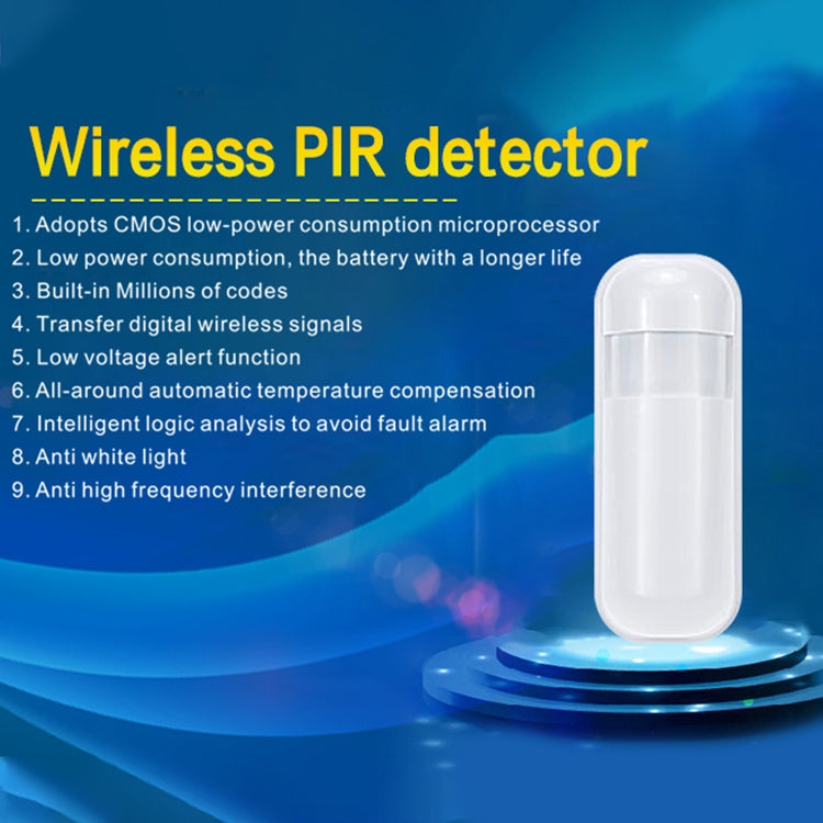PA-92R เครื่องตรวจจับ PIR ไร้สายอัจฉริยะ, PA-92R