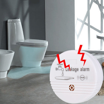 เซ็นเซอร์ตรวจจับน้ำรั่ว 360 องศา 85dB ปริมาณน้ำรั่วสำหรับห้องครัวบ้าน, ห้องน้ำ, พื้น, HH-LS518