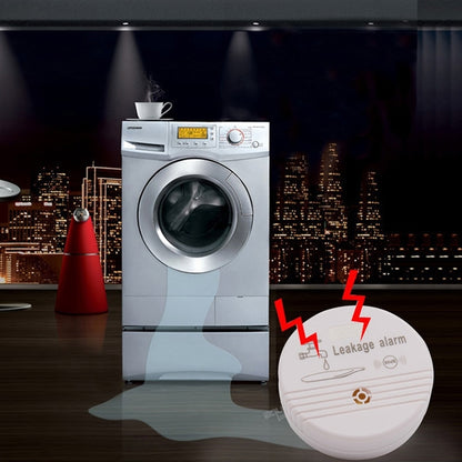 เซ็นเซอร์ตรวจจับน้ำรั่ว 360 องศา 85dB ปริมาณน้ำรั่วสำหรับห้องครัวบ้าน, ห้องน้ำ, พื้น, HH-LS518