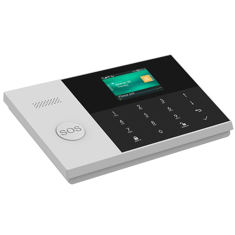 ระบบเตือนภัยอัจฉริยะ 3G/GPRS + WiFi พร้อมปุ่มกดแบบสัมผัส หน้าจอ LCD และฟังก์ชัน RFID, 3G/GPRS
