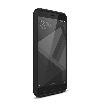 สำหรับ Xiaomi Redmi 4X Brushed Carbon Fiber Texture กันกระแทกเคสฝาครอบป้องกัน TPU, For Redmi 4X