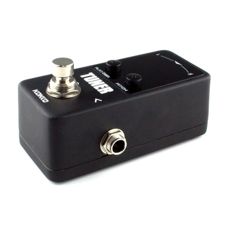 KOKKO FTN2 Guitar Mini Monoblock Effects Pedal Tuner, หน้าจอแสดงผลโหมดคู่ความไวแสงสูง, FTN2