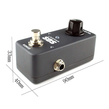 KOKKO FLP2 Mini SOS Looper กีตาร์ LOOP การบันทึก Monoblock Effects Pedal, FLP2