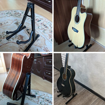 ขาตั้งกีตาร์โลหะแนวตั้งแบบพับได้อเนกประสงค์, Metal Guitar Stand