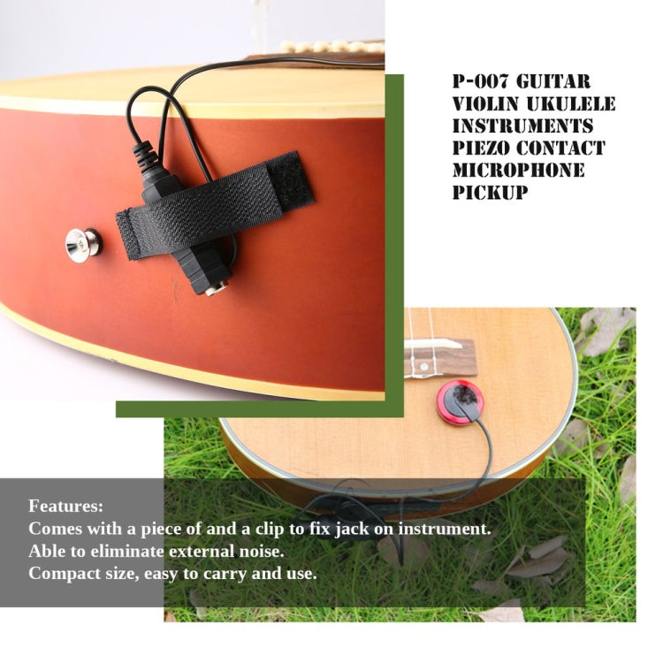 สำหรับปิ๊กอัพเสียงมัลติฟังก์ชั่นแบบวางได้สำหรับกีตาร์ไม้, Pasteable Multifunctional Sound Pickup