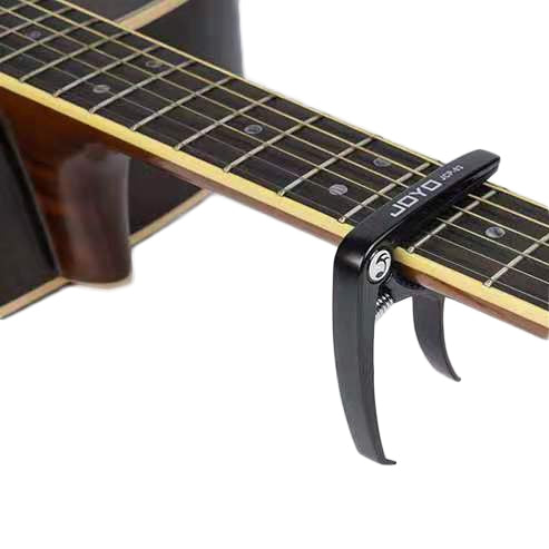 JOYO JCP-03 สังกะสีอัลลอยด์กีตาร์ Capo Universal Capo สำหรับกีตาร์อะคูสติก Ukulele, JCP-03