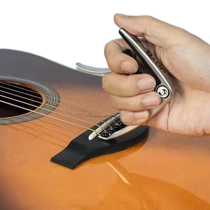 JOYO JCP-03 สังกะสีอัลลอยด์กีตาร์ Capo Universal Capo สำหรับกีตาร์อะคูสติก Ukulele, JCP-03