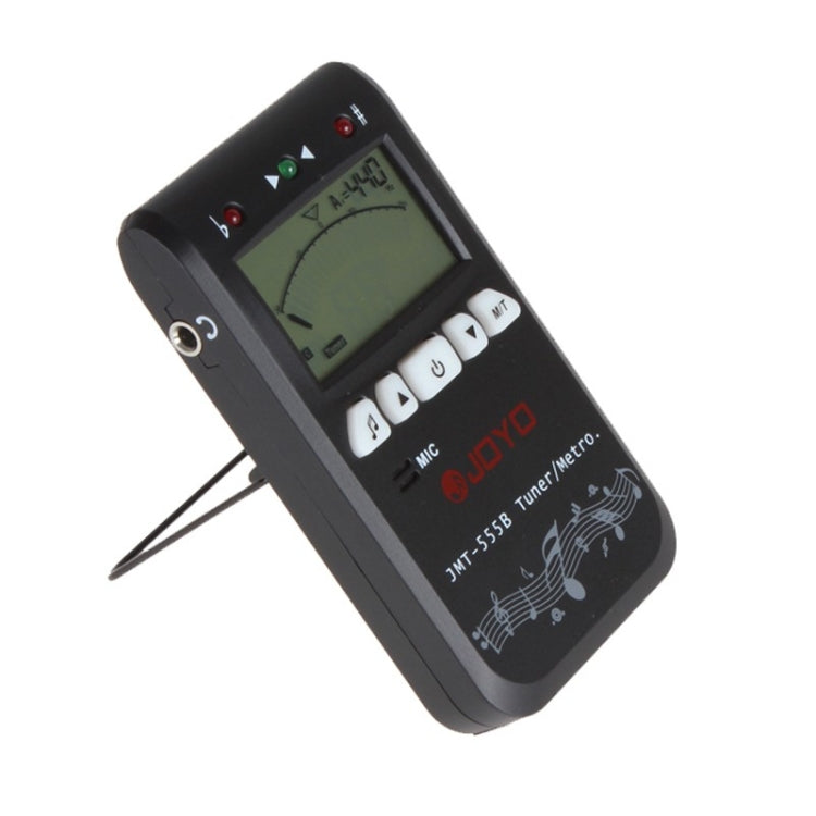 JOYO JMT-555B Metronome Tuner Chromatic Digital LCD Backlight พร้อม Tone Generator 3 ใน 1 ชุดสำหรับกีตาร์ไวโอลิน Ukulele, JMT-555B