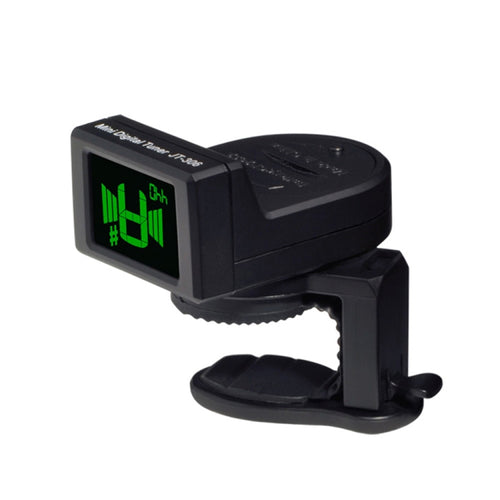 JOYO JT-306 มินิดิจิตอล LCD เครื่องรับสัญญาณแบบสเลสำหรับกีตาร์ไฟฟ้าอะคูสติกเบสไวโอลินอูคูเลเล่, JT-306
