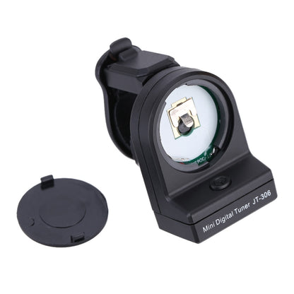 JOYO JT-306 มินิดิจิตอล LCD เครื่องรับสัญญาณแบบสเลสำหรับกีตาร์ไฟฟ้าอะคูสติกเบสไวโอลินอูคูเลเล่, JT-306