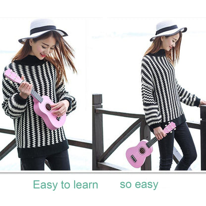 HM100 21 นิ้ว Basswood Ukulele ดนตรีเด็กตรัสรู้เครื่องดนตรี