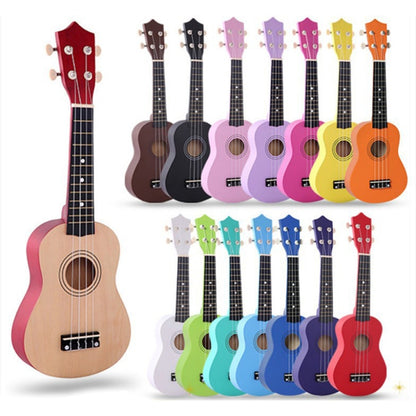 HM100 21 นิ้ว Basswood Ukulele ดนตรีเด็กตรัสรู้เครื่องดนตรี