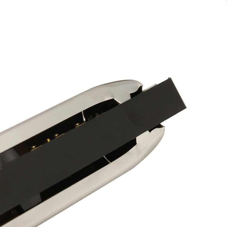 Swan SW1020-7 10 หลุม Diatonic Blues Harp Harmonica นักเรียนผู้ใหญ่เด็กนักเรียนเริ่มต้น Instruments, SW1020-7 10 Holes Polyphonic Harmonica