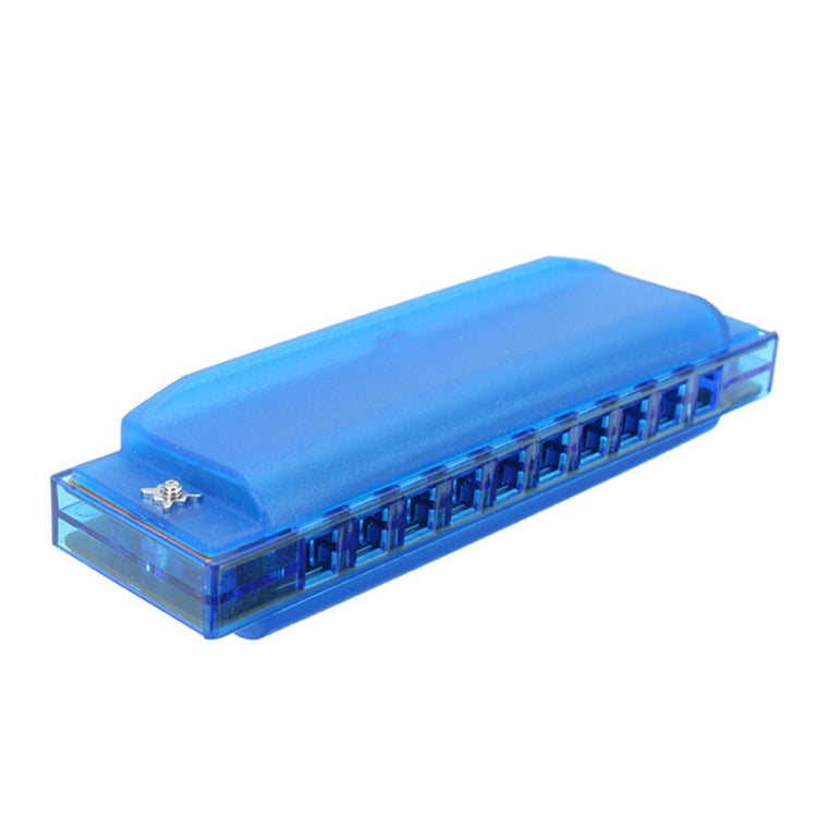 Swan SW1020-2 10 หลุม 20 โทนโปร่งใส Harmonicas เครื่องดนตรี Diatonic Harp