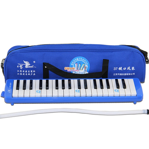 Swan SW37J 37 คีย์หีบเพลง Melodica เปียโนช่องปากเด็กนักเรียนเริ่มต้นเครื่องดนตรี, SW37J 37-Keys Polyphonic Harmonica