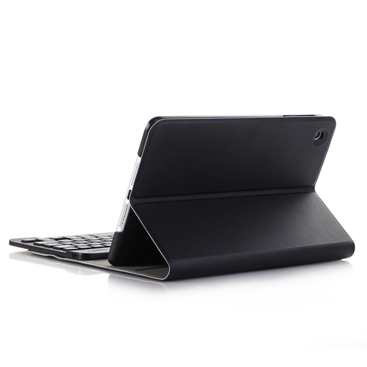 A03 สำหรับ iPad mini 3/2/1 เคสแท็บเล็ตพลิกแนวนอน ABS บางเฉียบอเนกประสงค์ + แป้นพิมพ์ Bluetooth
