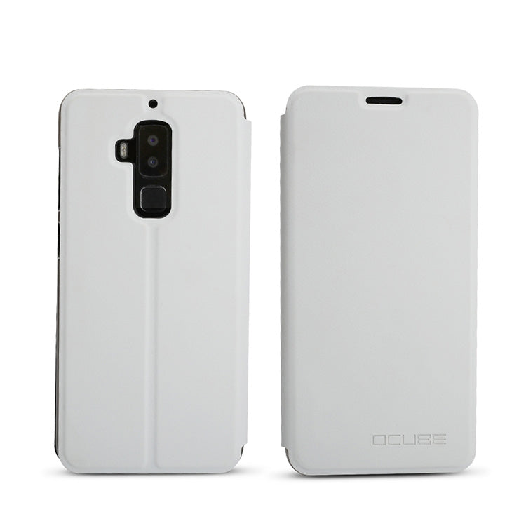 OCUBE สำหรับ HOMTOM S8 (MPH3140) ซองหนังพลิกแนวนอนเนื้อสปริงพร้อมตัวยึด, For HOMTOM S8