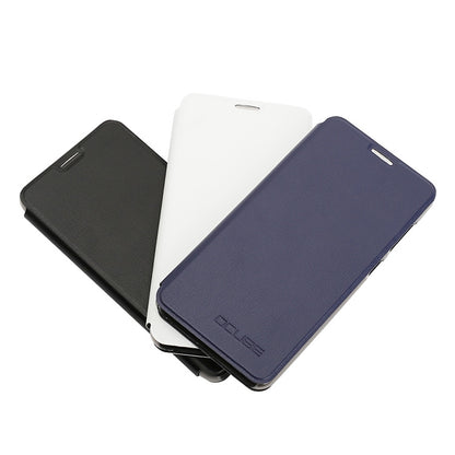 OCUBE สำหรับ HOMTOM S8 (MPH3140) ซองหนังพลิกแนวนอนเนื้อสปริงพร้อมตัวยึด, For HOMTOM S8