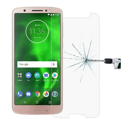 ฟิล์มกระจกนิรภัย 0.26 มม. 9H 2.5D สำหรับ Motorola Moto G6, For Moto G6 (1 PC)