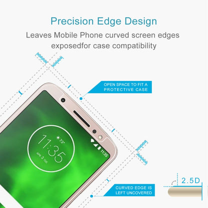 ฟิล์มกระจกนิรภัย 0.26 มม. 9H 2.5D สำหรับ Motorola Moto G6, For Moto G6 (1 PC)