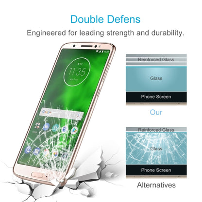 ฟิล์มกระจกนิรภัย 0.26 มม. 9H 2.5D สำหรับ Motorola Moto G6, For Moto G6 (1 PC)