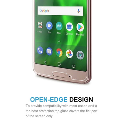 ฟิล์มกระจกนิรภัย 0.26 มม. 9H 2.5D สำหรับ Motorola Moto G6, For Moto G6 (1 PC)