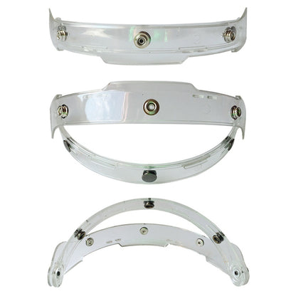 Soman รถจักรยานยนต์ Bubble Visor เปิดหน้า Visor หมวกกันน็อคกระจกหน้ารถพร้อมกรอบโปร่งใส