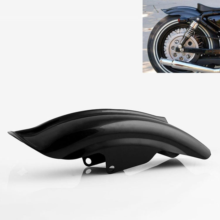 MB-WE001 ABS รถจักรยานยนต์ด้านหลัง Mudguards ยางด้านหลัง Fender สำหรับ Harley Davidson 883 XL1200, For Harley Davidson 883 XL1200