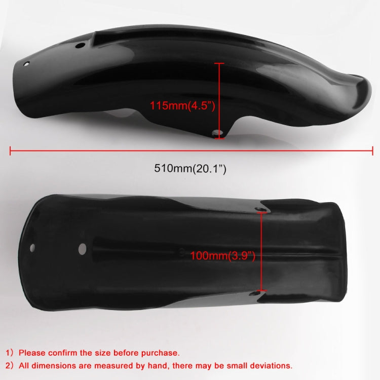 MB-WE001 ABS รถจักรยานยนต์ด้านหลัง Mudguards ยางด้านหลัง Fender สำหรับ Harley Davidson 883 XL1200, For Harley Davidson 883 XL1200