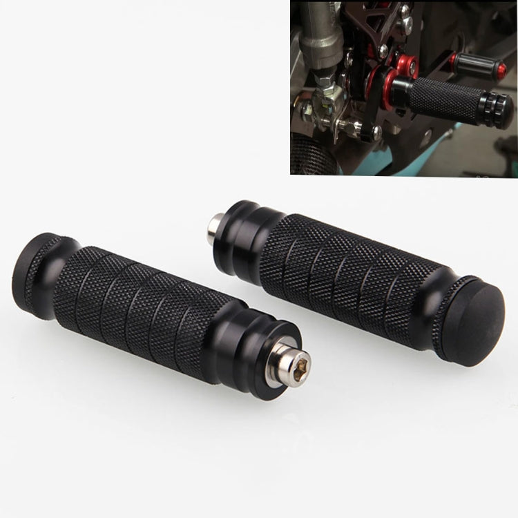 MB-BF001-BK แป้นเหยียบเบาะหลังแบบดัดแปลงสำหรับรถจักรยานยนต์สากล 1 คู่, MB-BF001-BK