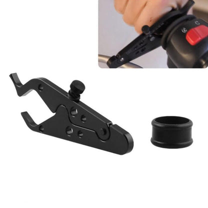 MB-OT312-BK Universal รถจักรยานยนต์อลูมิเนียมคันเร่งควบคุมคลิปเสริม Handle FIXED คลิปชุด, MB-OT312-BK