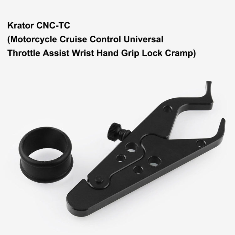 MB-OT312-BK Universal รถจักรยานยนต์อลูมิเนียมคันเร่งควบคุมคลิปเสริม Handle FIXED คลิปชุด, MB-OT312-BK