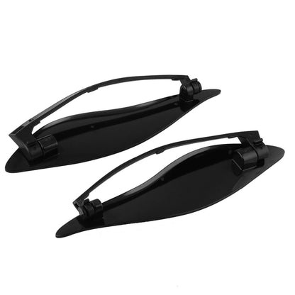 MB-OT360 2 ชิ้นปรับอากาศ Deflectors ปีกด้านข้าง Fairing ฝาครอบด้านข้างโล่สำหรับ 2014-2019 Harley Davidson Touring Electra / Street / Tri Glide / CVO, Side Cover Shield
