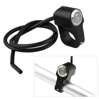 MB-BS001-R รถจักรยานยนต์รถจักรยานยนต์สวิทช์ 22mm สวิทช์ยึดแฮนด์ไฟหน้าอันตรายไฟเบรคพร้อมไฟแสดงสถานะ