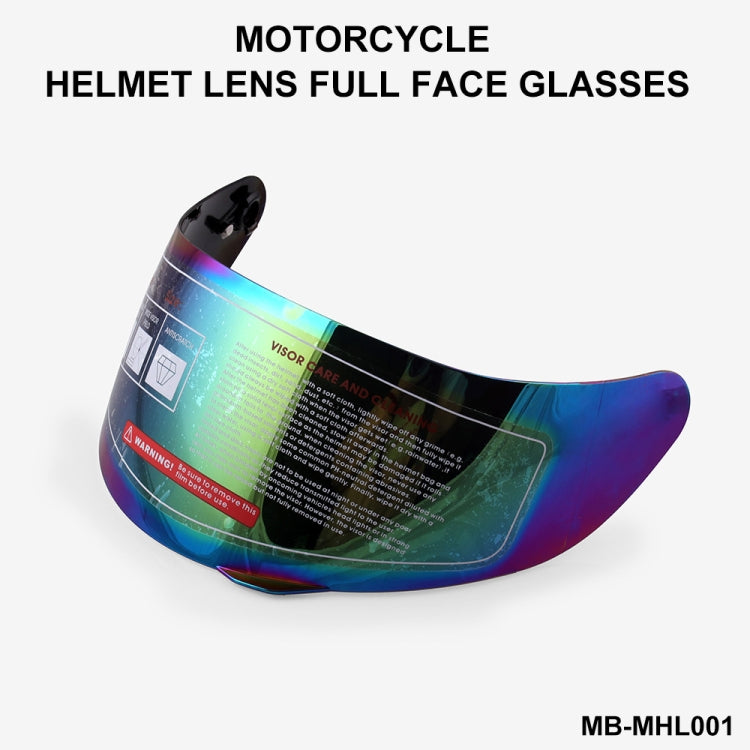 MB-MHL001 รถจักรยานยนต์หมวกกันน็อคโล่แว่นตาหมวกกันน็อคเลนส์เต็มหน้าVisorหมวกกันน็อคVisorสำหรับAGV K3-SV K5