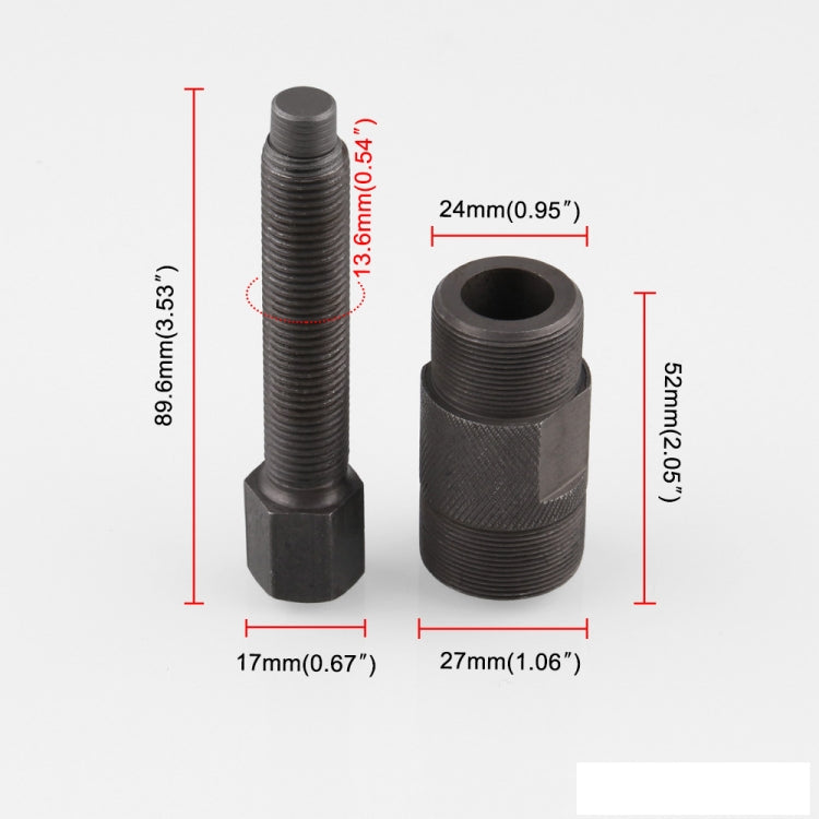 MB-XBL009 รถจักรยานยนต์ Flywheel PULLER 27 มม.สำหรับ KAWASAKI Suzuki Ktm Honda Yamaha Magneto Stator เครื่องมือ, MB-XBL00