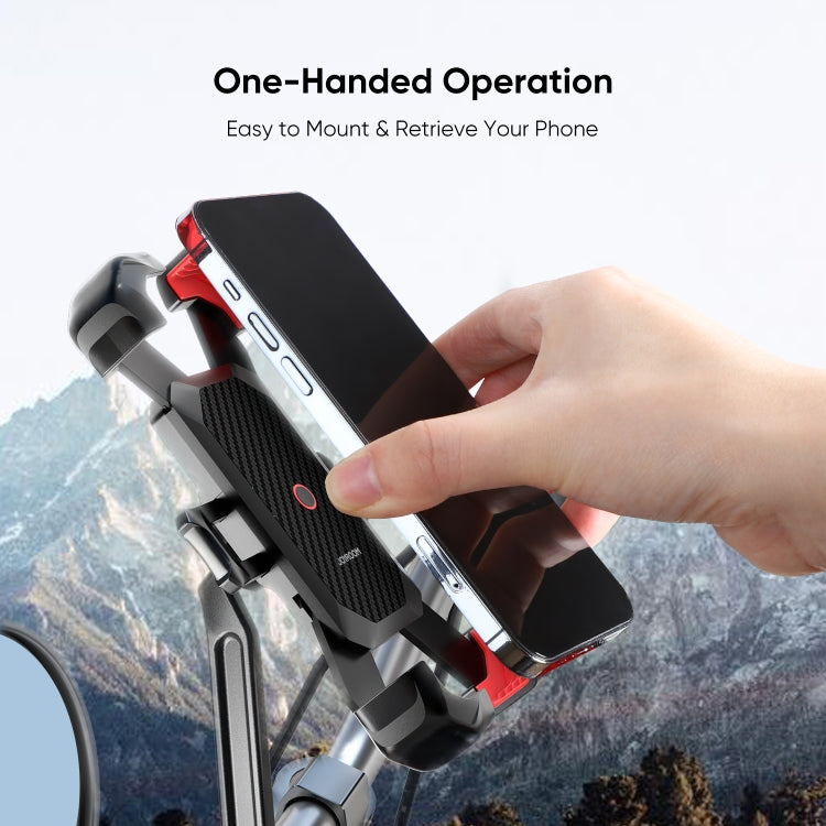 JOYROOM JR-ZS288 ที่วางโทรศัพท์มือถือติดรถจักรยานยนต์, Motorcycle